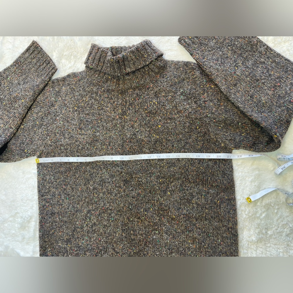 VTG HANNAH size medium brown turtleneck - Picture 4 of 6